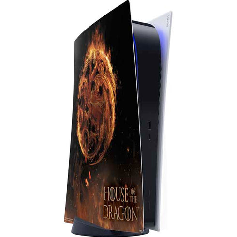 HBO House of the Dragon Flaming Tararyen Sigil PlayStation PS5 Skins