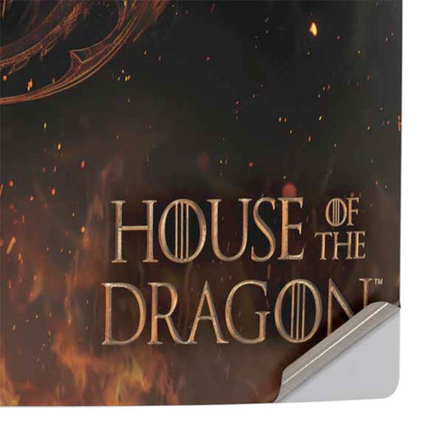 HBO House of the Dragon Flaming Tararyen Sigil PS5 Pro Console Skin