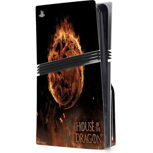 HBO House of the Dragon Flaming Tararyen Sigil PlayStation PS5 Skins