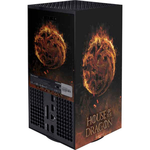 HBO House of the Dragon Flaming Tararyen Sigil Xbox Series X Bundle Skin