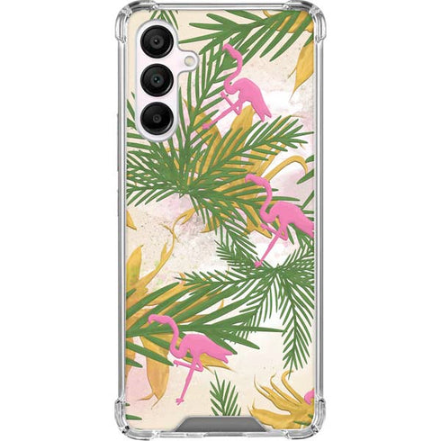 Flamingo Pattern Galaxy A16 5G Clear Case