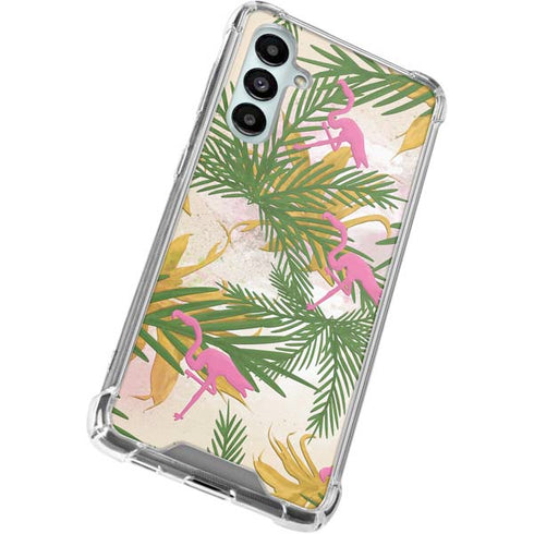 Flamingo Pattern Galaxy A16 5G Clear Case
