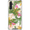 Flamingo Pattern Galaxy A17 Clear Case