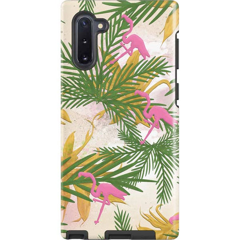 Flamingo Pattern Galaxy Cases