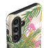 Flamingo Pattern Galaxy S25 Plus Impact Case