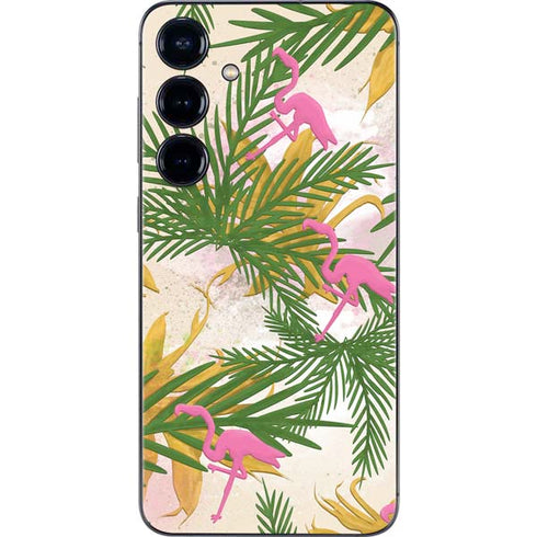 Flamingo Pattern Galaxy S25 Plus Skin
