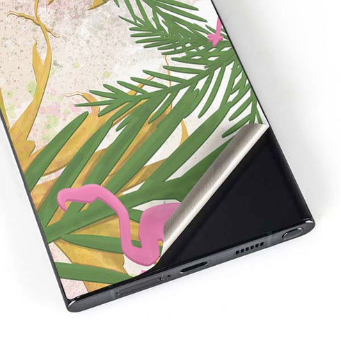 Flamingo Pattern Galaxy S24 Ultra Skin