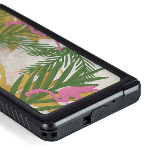 Flamingo Pattern Galaxy S24 Ultra Waterproof Case