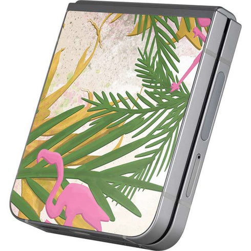Flamingo Pattern Galaxy Z Flip6 Skin