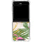 Flamingo Pattern Galaxy Z Flip6 Clear Case