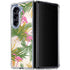 Flamingo Pattern Galaxy Z Fold5 5G Clear Case