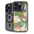 Flamingo Pattern iPhone 14 Pro Max Kickstand Case