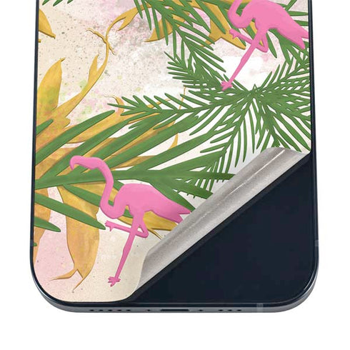 Flamingo Pattern iPhone 16 Skin
