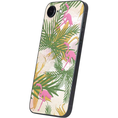 Flamingo Pattern iPhone 16e Skin