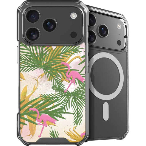 Flamingo Pattern iPhone 18 Pro MagSafe Case