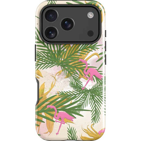 Flamingo Pattern iPhone 18 Pro Max Impact Case