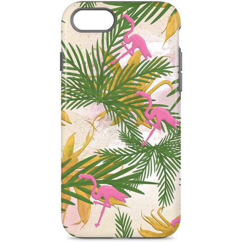 Flamingo Pattern iPhone Cases