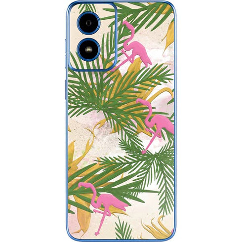 Flamingo Pattern Moto G Play 4G (2024) Skin