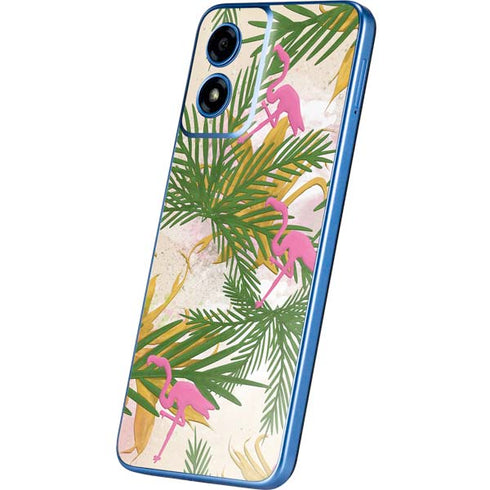 Flamingo Pattern Moto G Play 4G (2024) Skin
