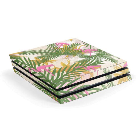 Flamingo Pattern PlayStation PS4 Skins