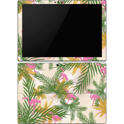 Flamingo Pattern Surface Pro 6 Skin