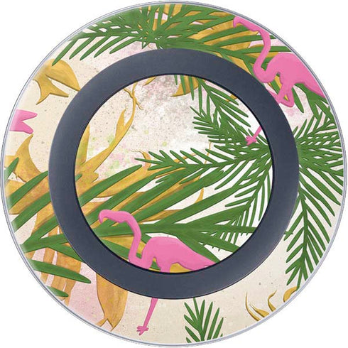 Flamingo Pattern Wireless Charger Skin