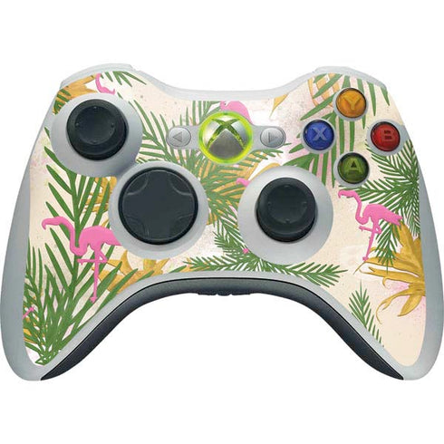 Flamingo Pattern Xbox 360 Wireless Controller Skin