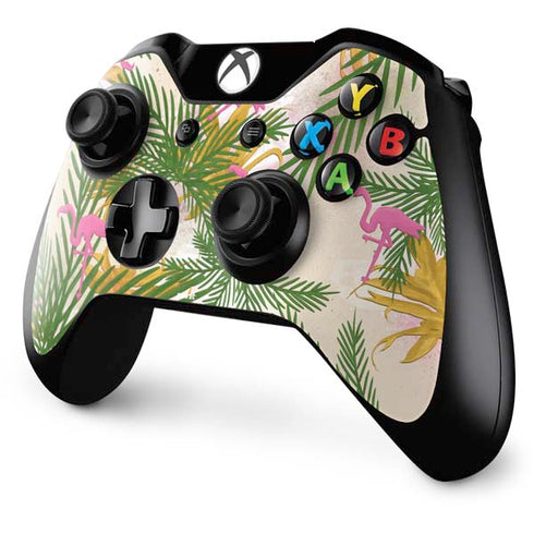Flamingo Pattern Xbox One Controller Skin