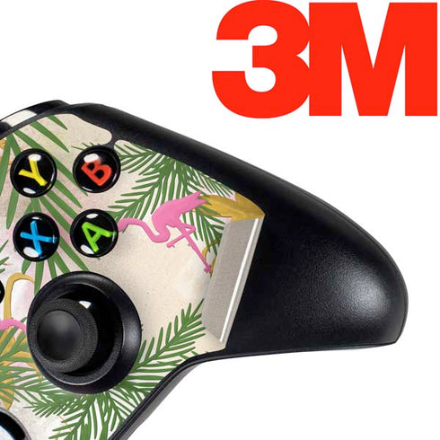 Flamingo Pattern Xbox One Controller Skin