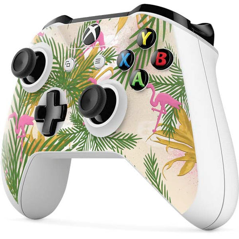 Flamingo Pattern Xbox One S All-Digital Edition Bundle Skin