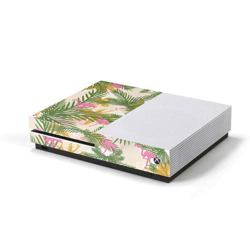 Flamingo Pattern Xbox One S Console Skin