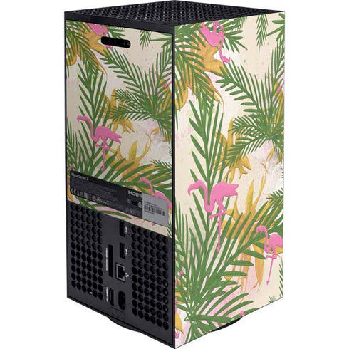 Flamingo Pattern XBox Series X Digital Edition Bundle Skin
