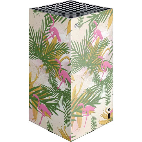 Flamingo Pattern XBox Series X Digital Edition Console Skin