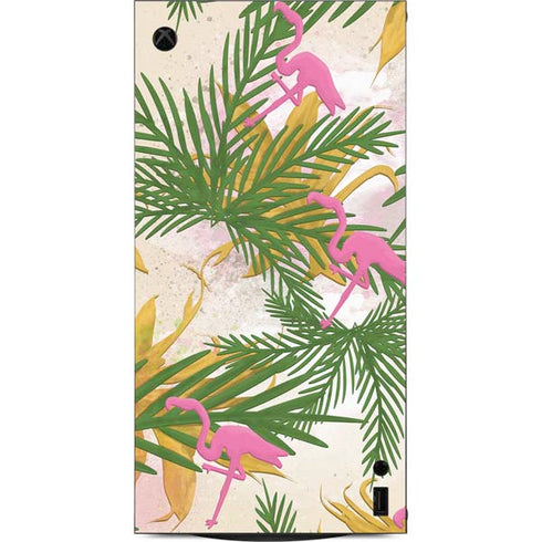 Flamingo Pattern XBox Series X Digital Edition Console Skin