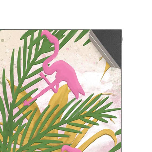 Flamingo Pattern XBox Series X Digital Edition Console Skin