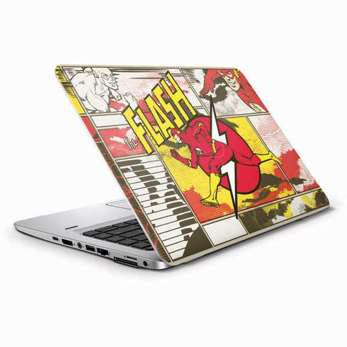 DC Comics Flash Block Pattern HP Elitebook Skin