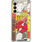 DC Comics Flash Block Pattern Galaxy A16 5G Clear Case