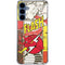 DC Comics Flash Block Pattern Galaxy A35 5G Clear Case