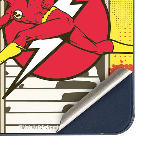 DC Comics Flash Block Pattern Galaxy A36 5G Skin