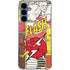 DC Comics Flash Block Pattern Galaxy A55 5G Clear Case