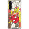 DC Comics Flash Block Pattern Galaxy S24 FE Clear Case