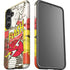 DC Comics Flash Block Pattern Galaxy S25 Impact Case