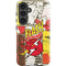 DC Comics Flash Block Pattern Galaxy S25 Plus Impact Case