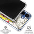 DC Comics Flash Block Pattern Galaxy S25 Clear Case