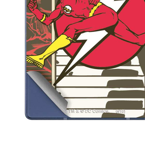 DC Comics Flash Block Pattern Galaxy Z Fold6 Skin