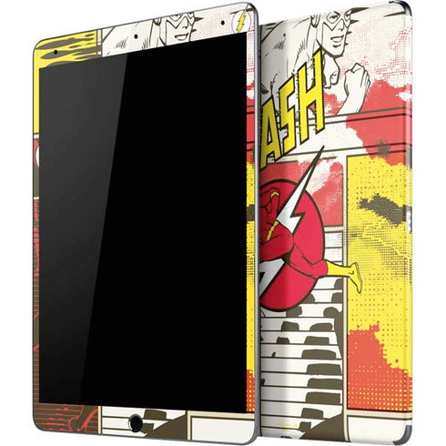 DC Comics Flash Block Pattern iPad Skins