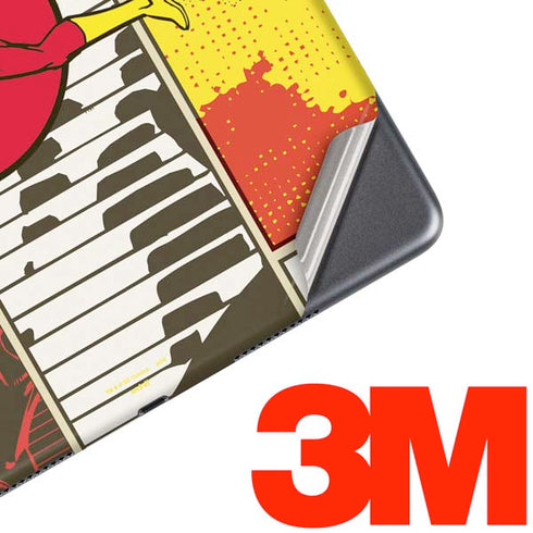 DC Comics Flash Block Pattern iPad Skins
