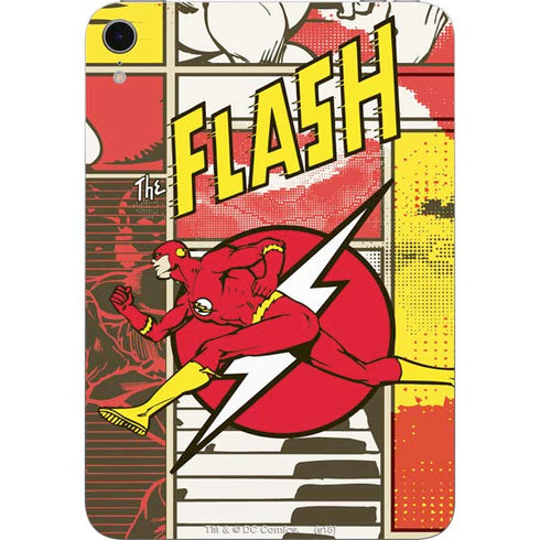 DC Comics Flash Block Pattern Apple iPad Mini Skin
