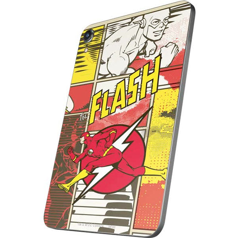 DC Comics Flash Block Pattern Apple iPad Mini Skin