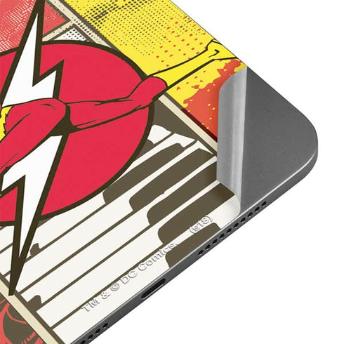 DC Comics Flash Block Pattern Apple iPad Mini Skin